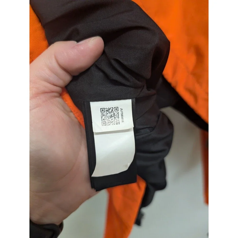 EUC The North Face Gore-Tex Mountain Guide Jacket Orange Spring 2019 Hiking